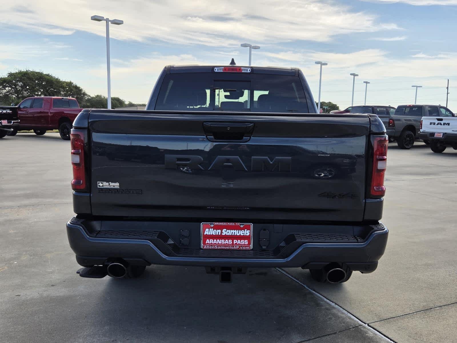 New 2027 Forged Blue Metallic Exterior Paint RAM Laramie image 4