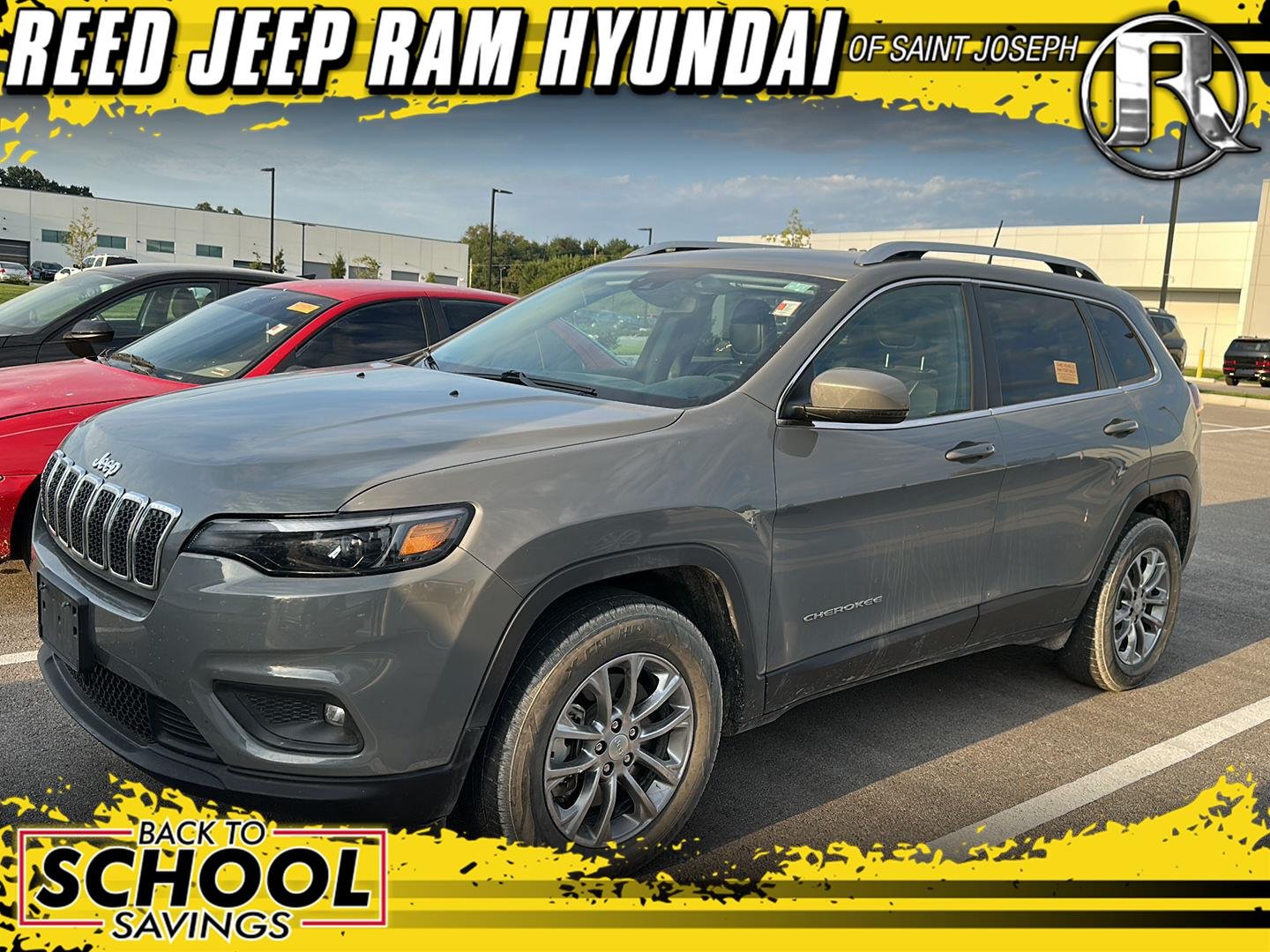 Used 2021 Sting-Gray Clearcoat Jeep Latitude Plus image 1