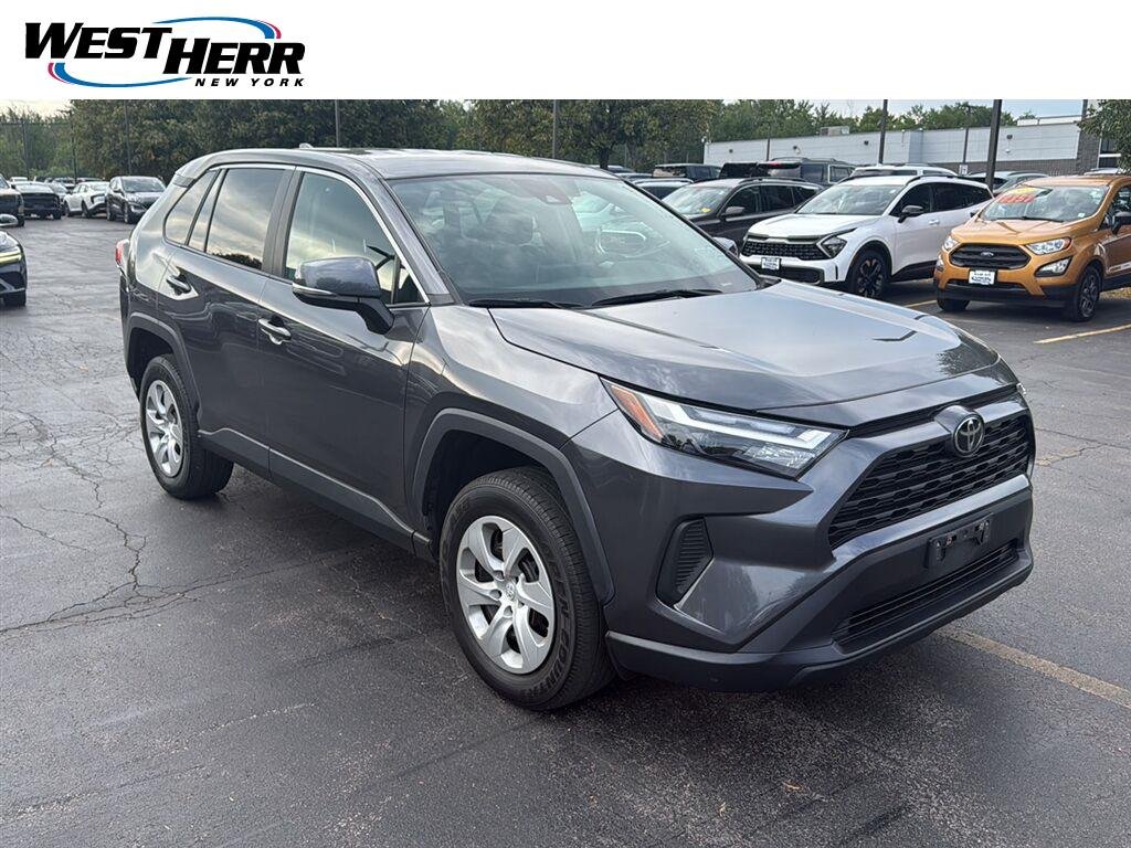 Used 2023 Magnetic Gray Metallic Toyota LE image 1
