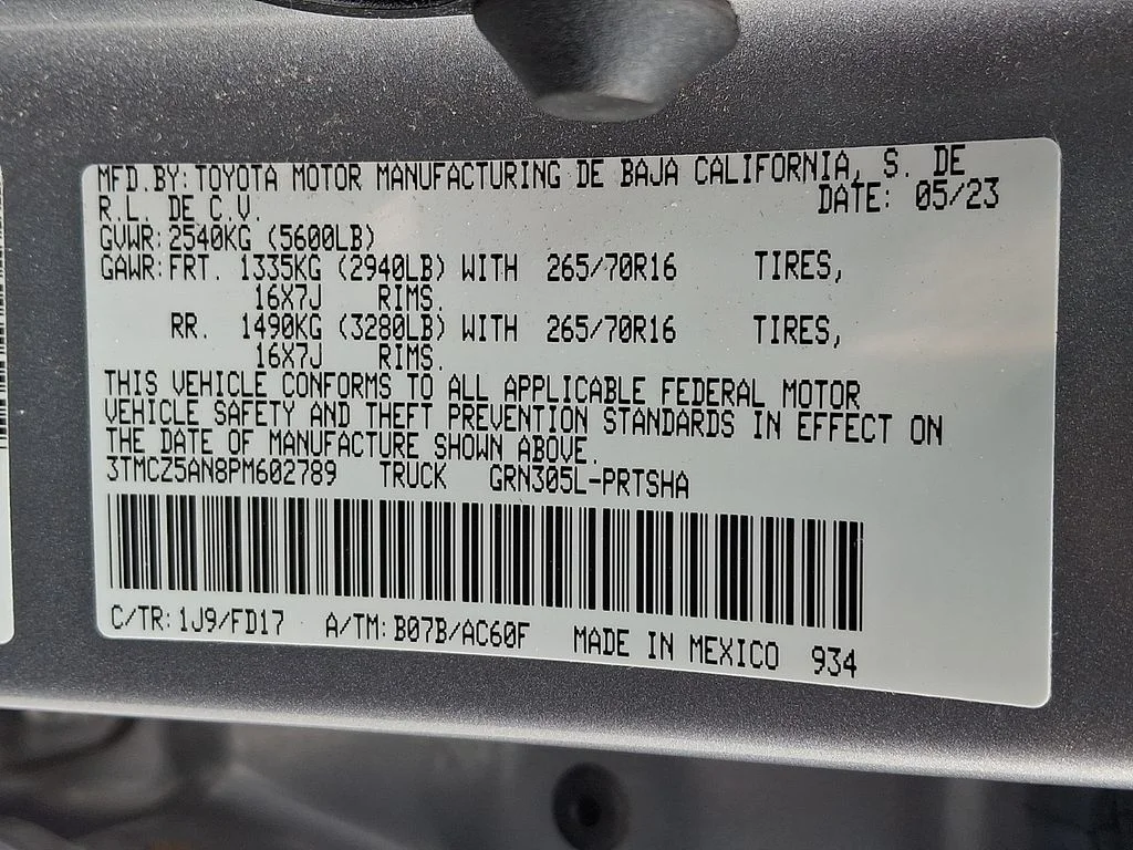 Certified Used 2023 Silver Toyota TRD Off-Road image 25