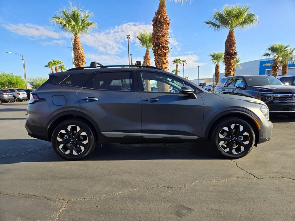 Used 2023 Shadow Matte Gray Kia X-Line Prestige image 7