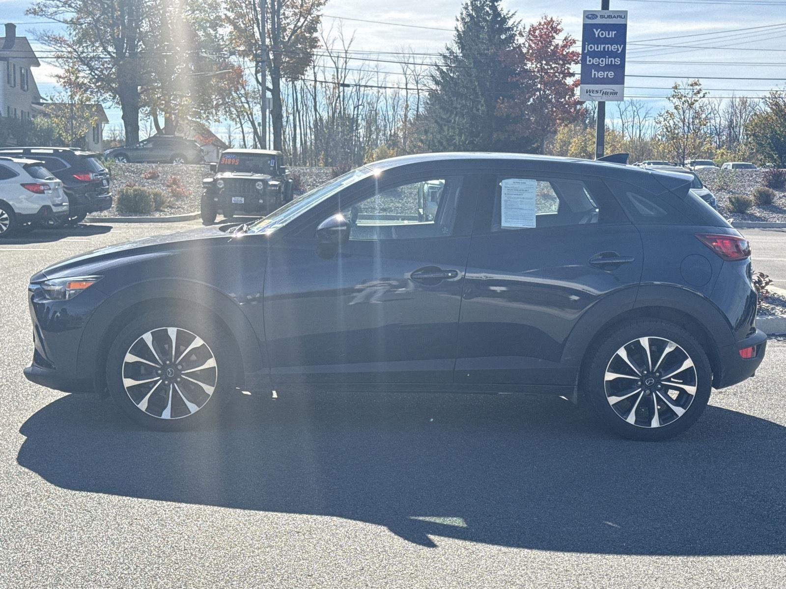 Used 2019 Deep Crystal Blue Mica Mazda Touring image 6