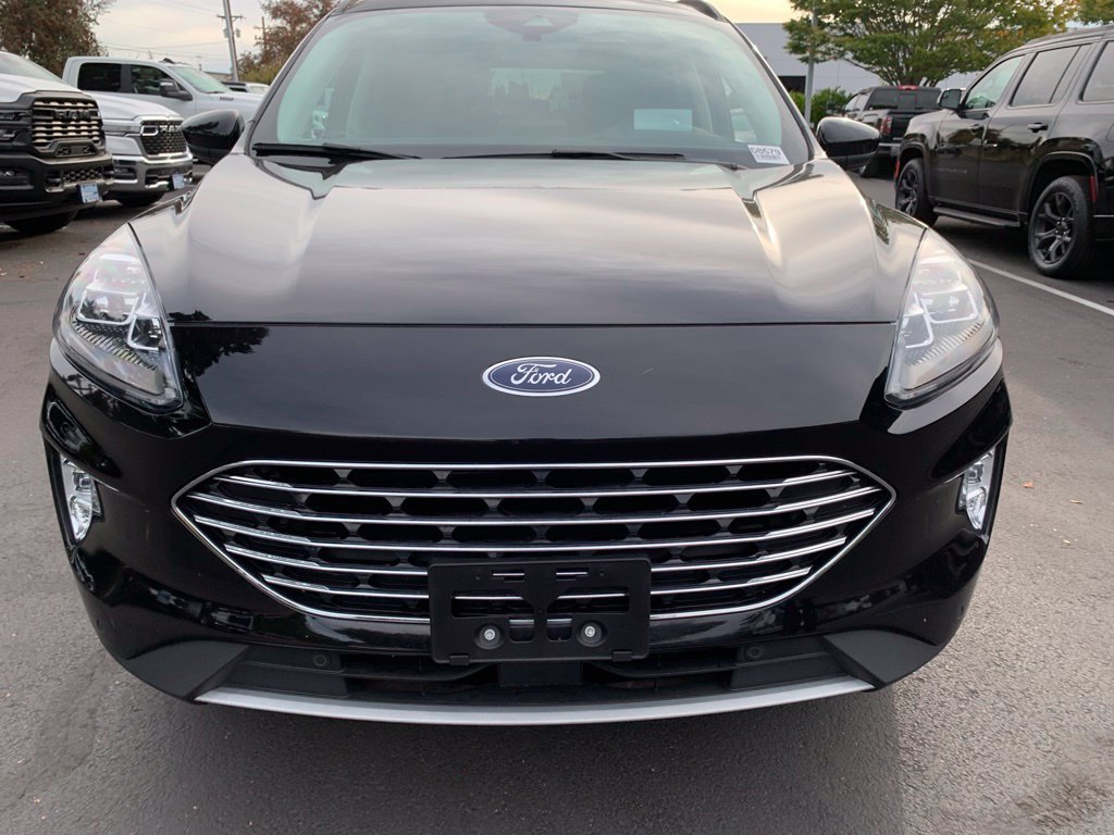 Used 2021 Black Ford Titanium image 6