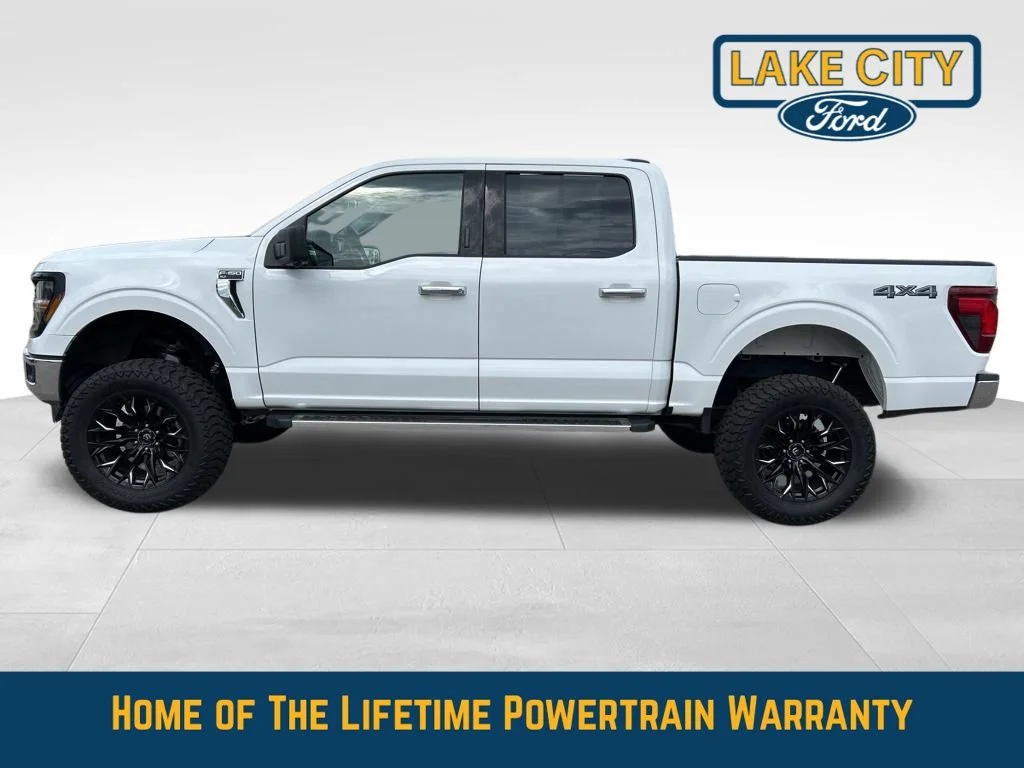 Used 2024 Ford F-150 XLT with VIN 1FTFW3L81RKE01621 for sale in Lake City, Minnesota