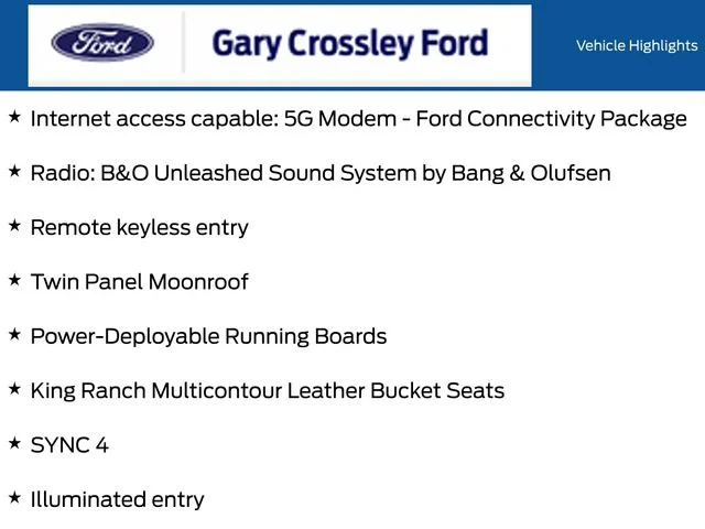 New 2026 Ruby Red Metallic Tinted Clearcoat Ford King Ranch® image 10
