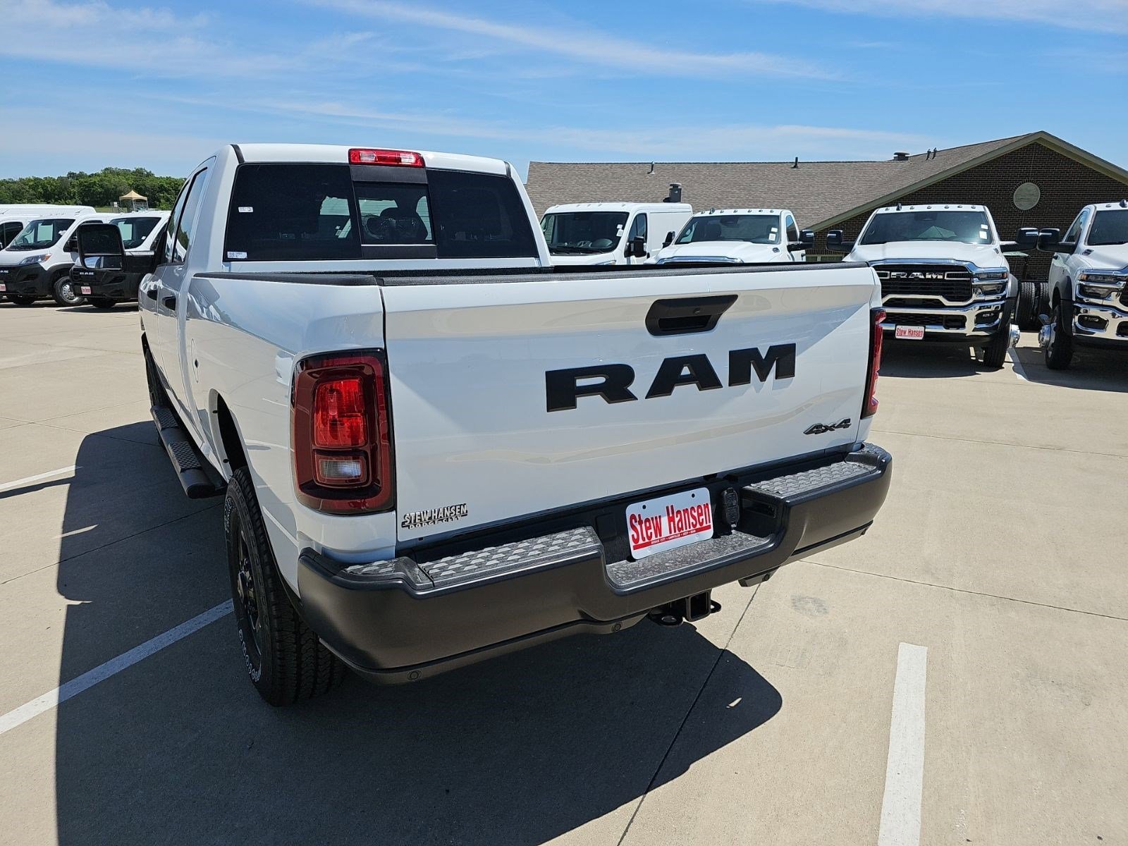 New 2026 Bright White Clearcoat Ram Tradesman image 3