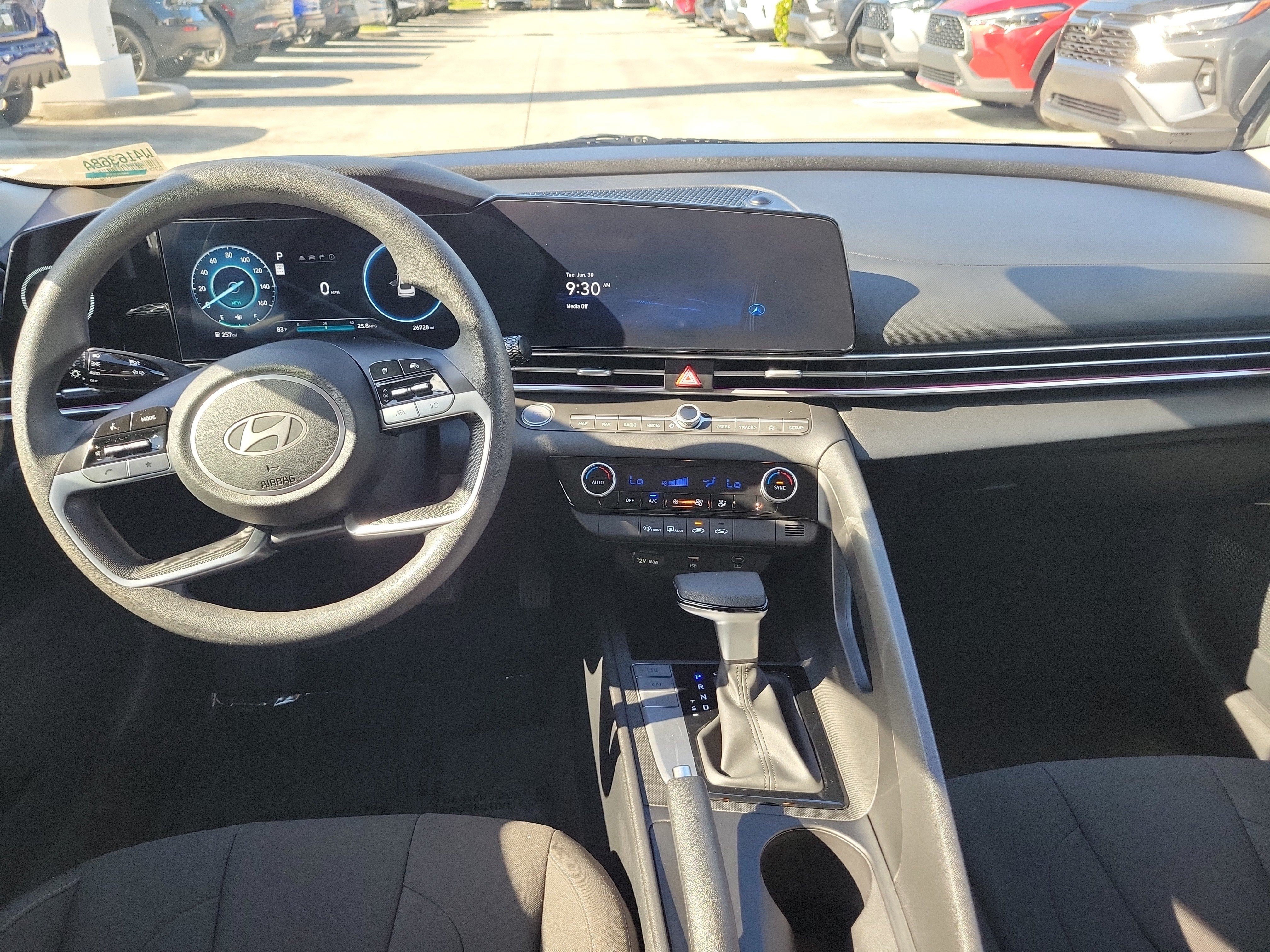 Used 2024 Amazon Gray Hyundai SEL image 14