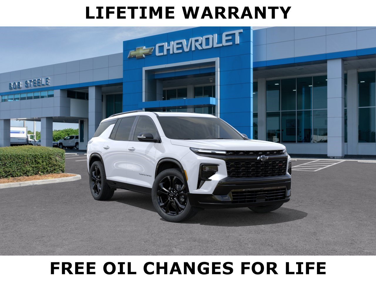 New 2027 Polar White Tricoat Chevrolet RS image 1