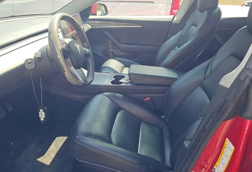 Used 2023 Red Tesla Base image 3