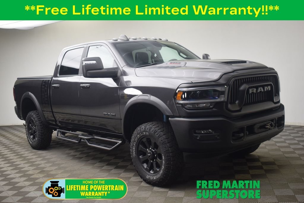 Used 2024 Granite Crystal Metallic Clearcoat RAM Power Wagon image 1