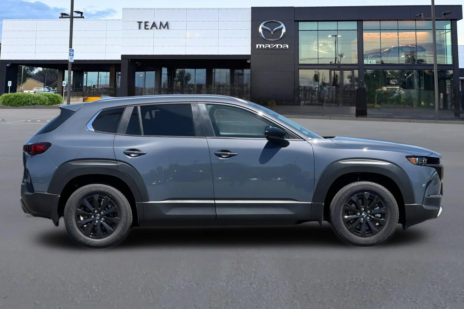 New 2026 Polymetal Gray Metallic Mazda Preferred AWD image 3