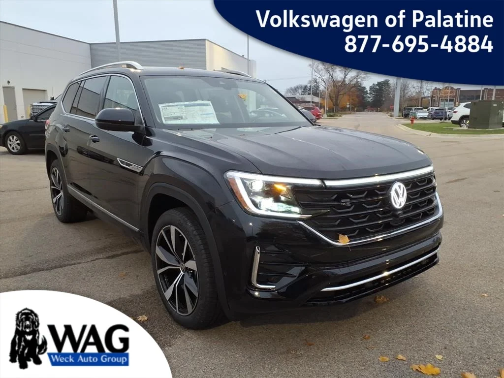 New 2026 Deep Black Pearl Volkswagen 2.0T SEL PREMIUM R-LINE 4 image 1