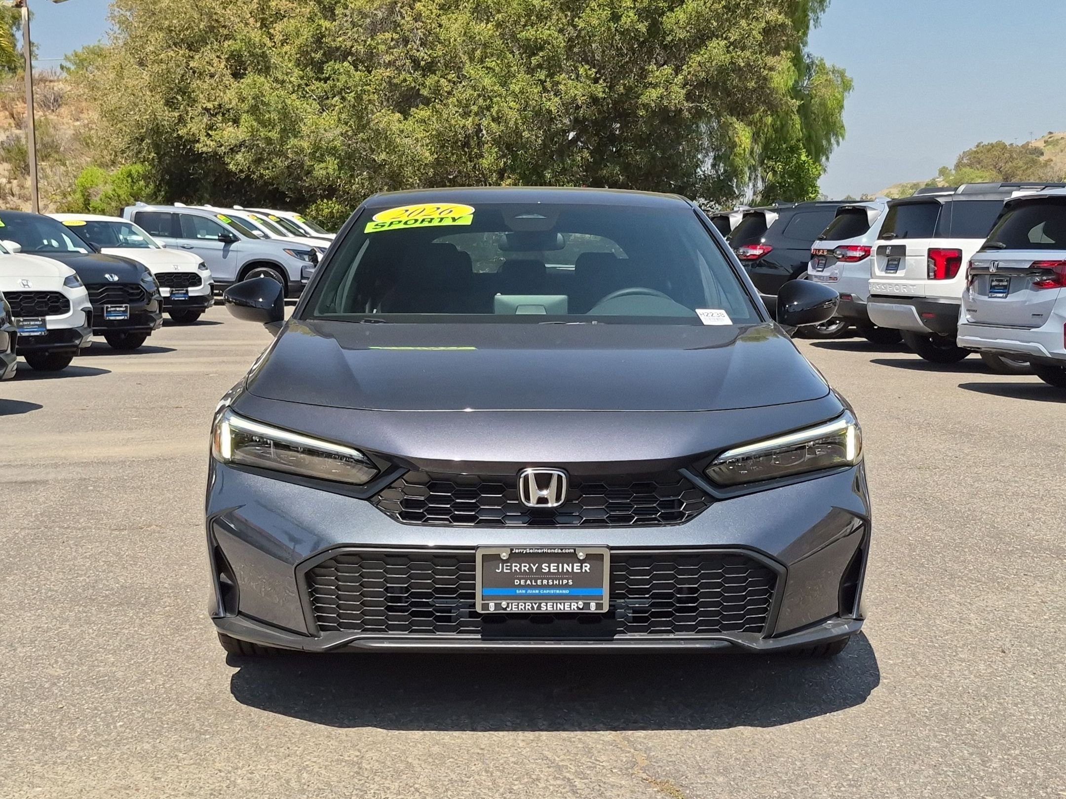 New 2026 Meteorite Gray Metallic Honda Sport image 14