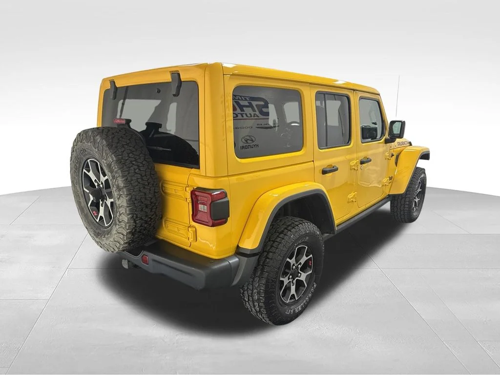 Used 2019 Yellow Jeep Unlimited Rubicon image 5