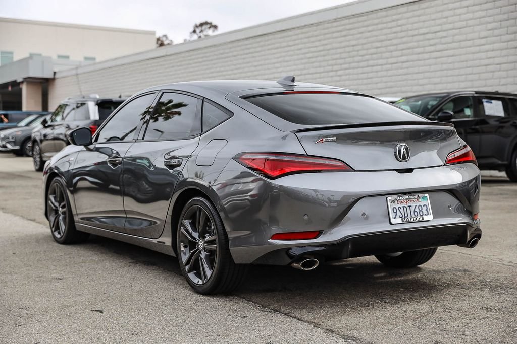 Used 2025 Gray Acura A-Spec Tech Package image 4