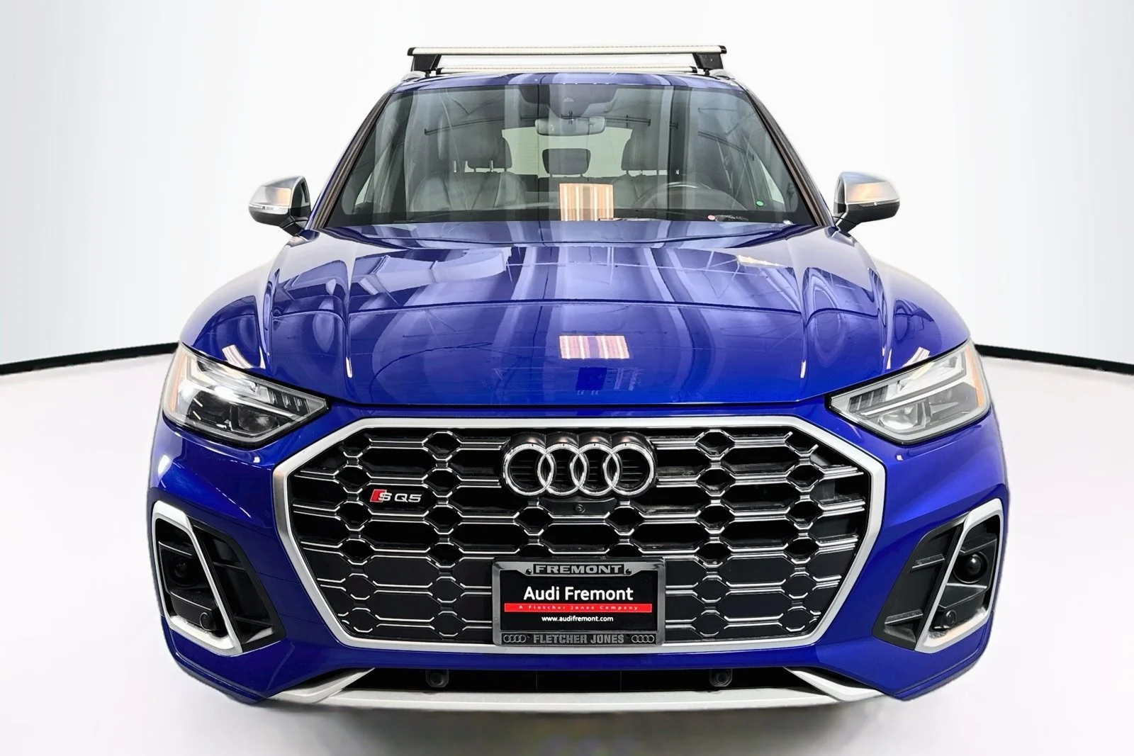 Used 2022 Blue Audi Premium Plus image 2
