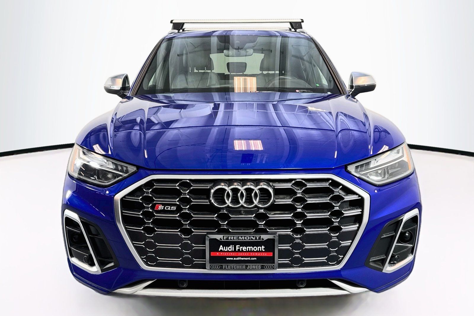 Used 2022 Blue Audi Premium Plus image 2