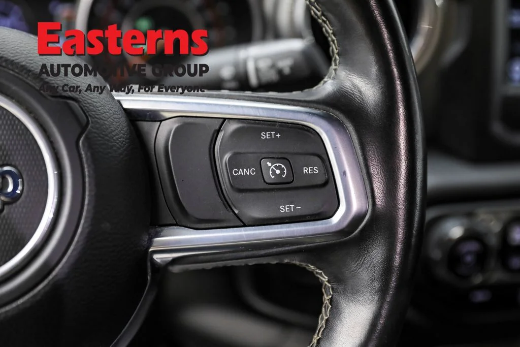 Used 2021 Black Jeep Unlimited Sahara image 16