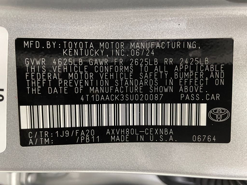 Used 2025 Silver Toyota LE image 46