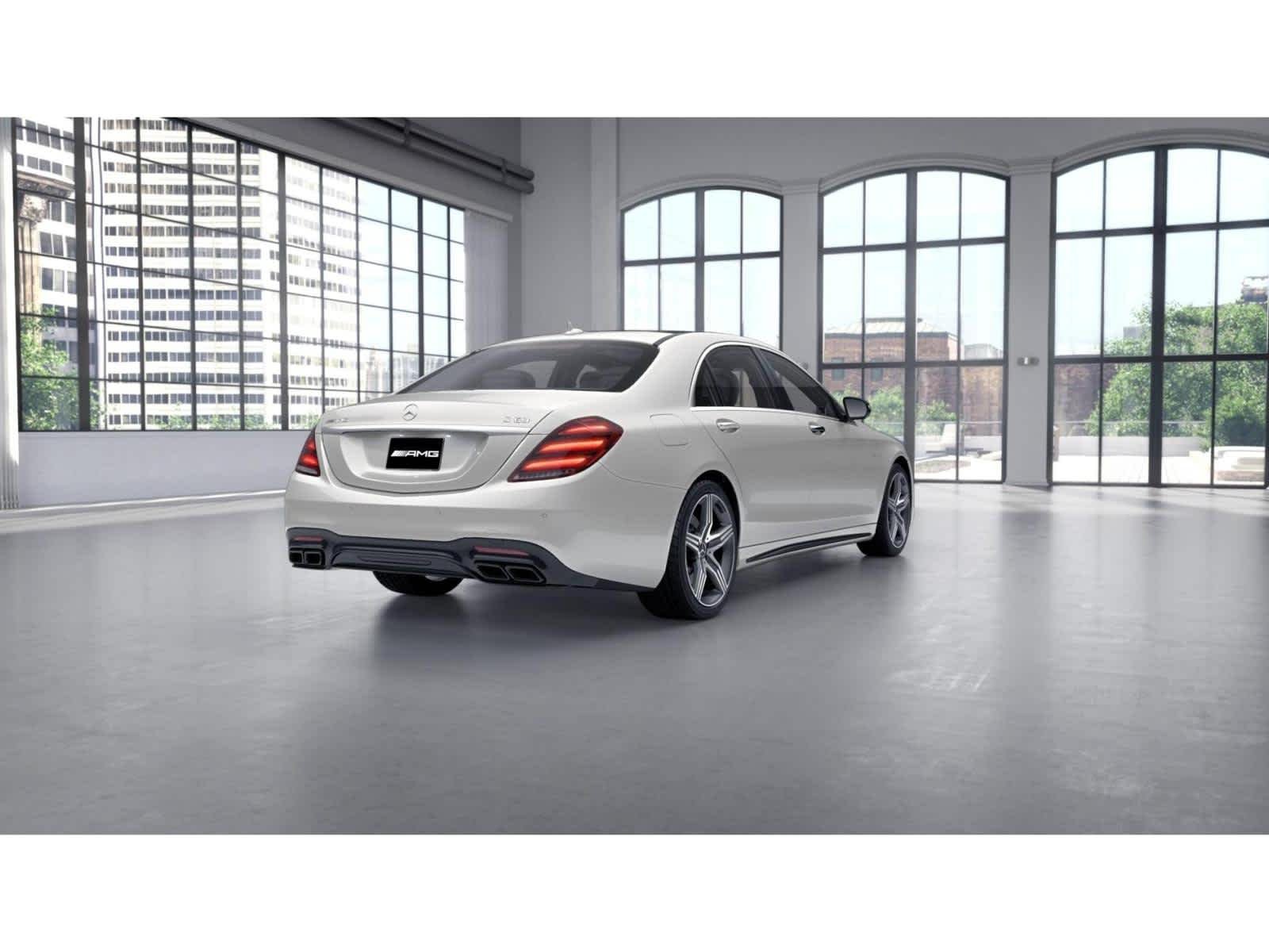 Used 2019 designo Diamond White Mercedes-Benz AMG® S 63 image 22