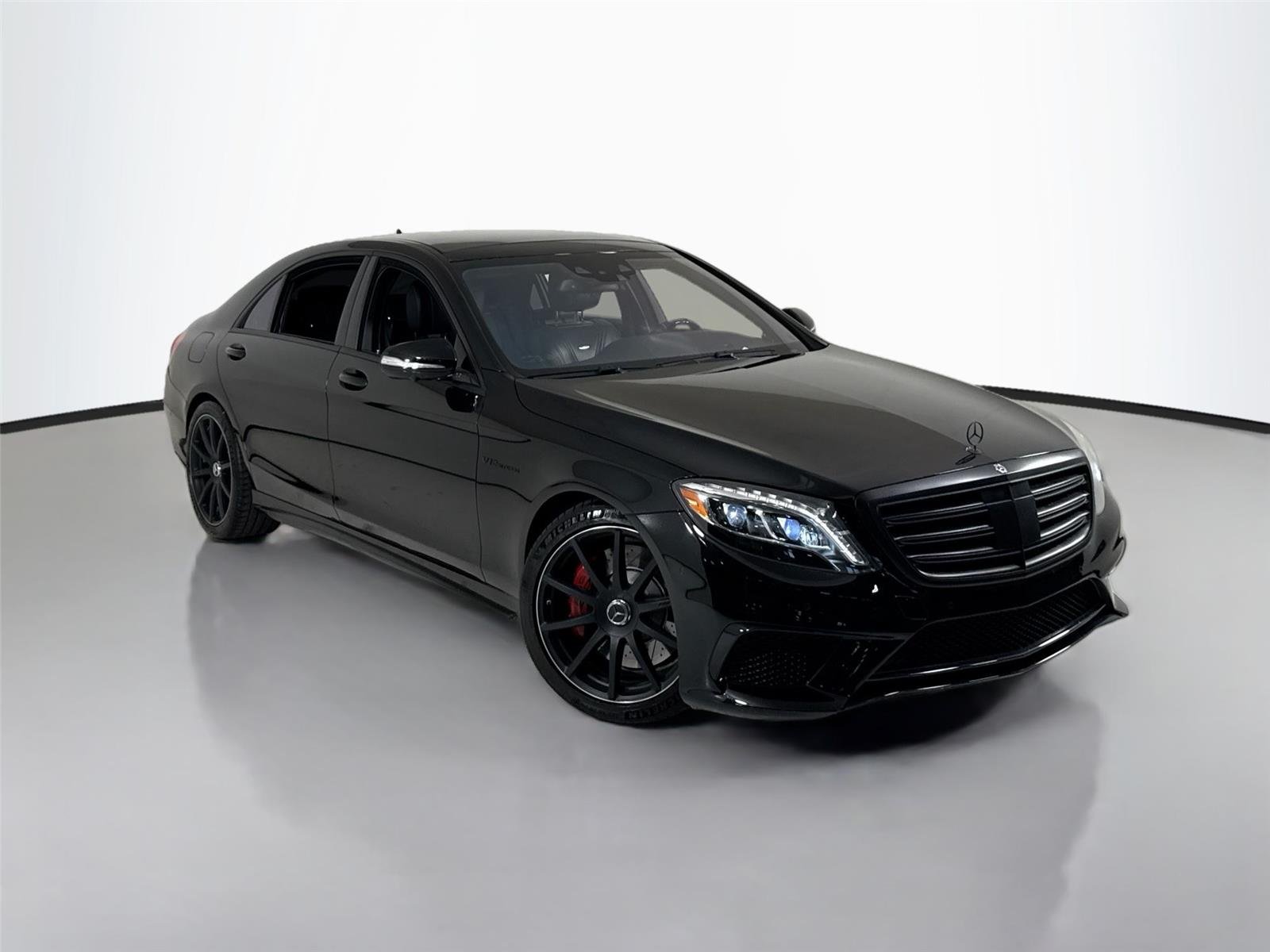Used 2015 Obsidian Black Metallic Mercedes-Benz S 65 AMG® | Rear TVs | RennTech Upgrades image 42