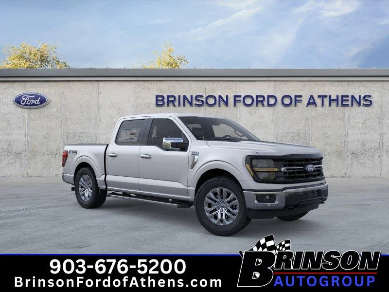 New 2026 Iconic Silver Metallic Ford XLT image 7
