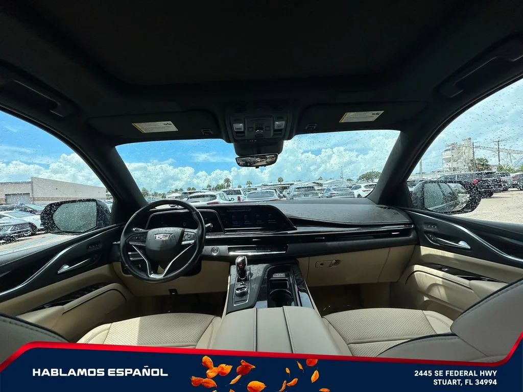 Used 2021 DARK MOON BLUE METALLIC Cadillac Premium Luxury image 15