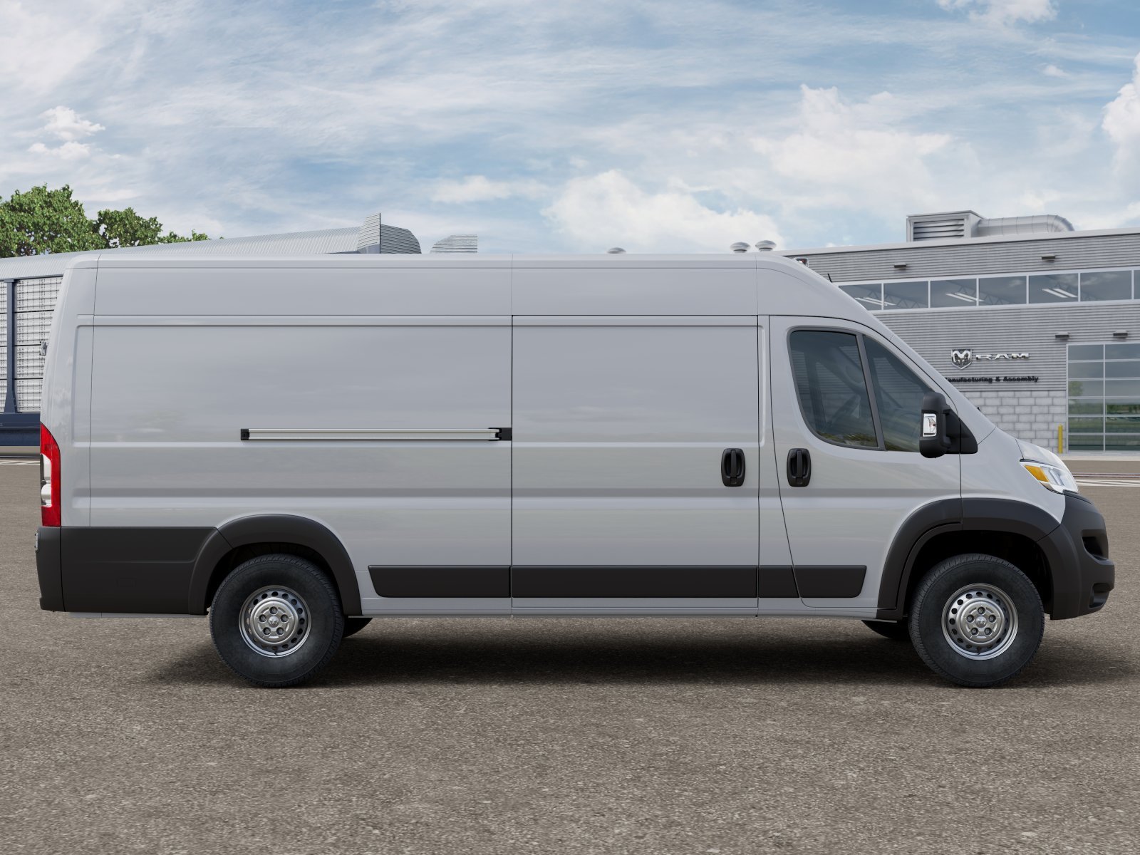 New 2026 Bright White Clear-Coat Exterior Paint RAM  image 21