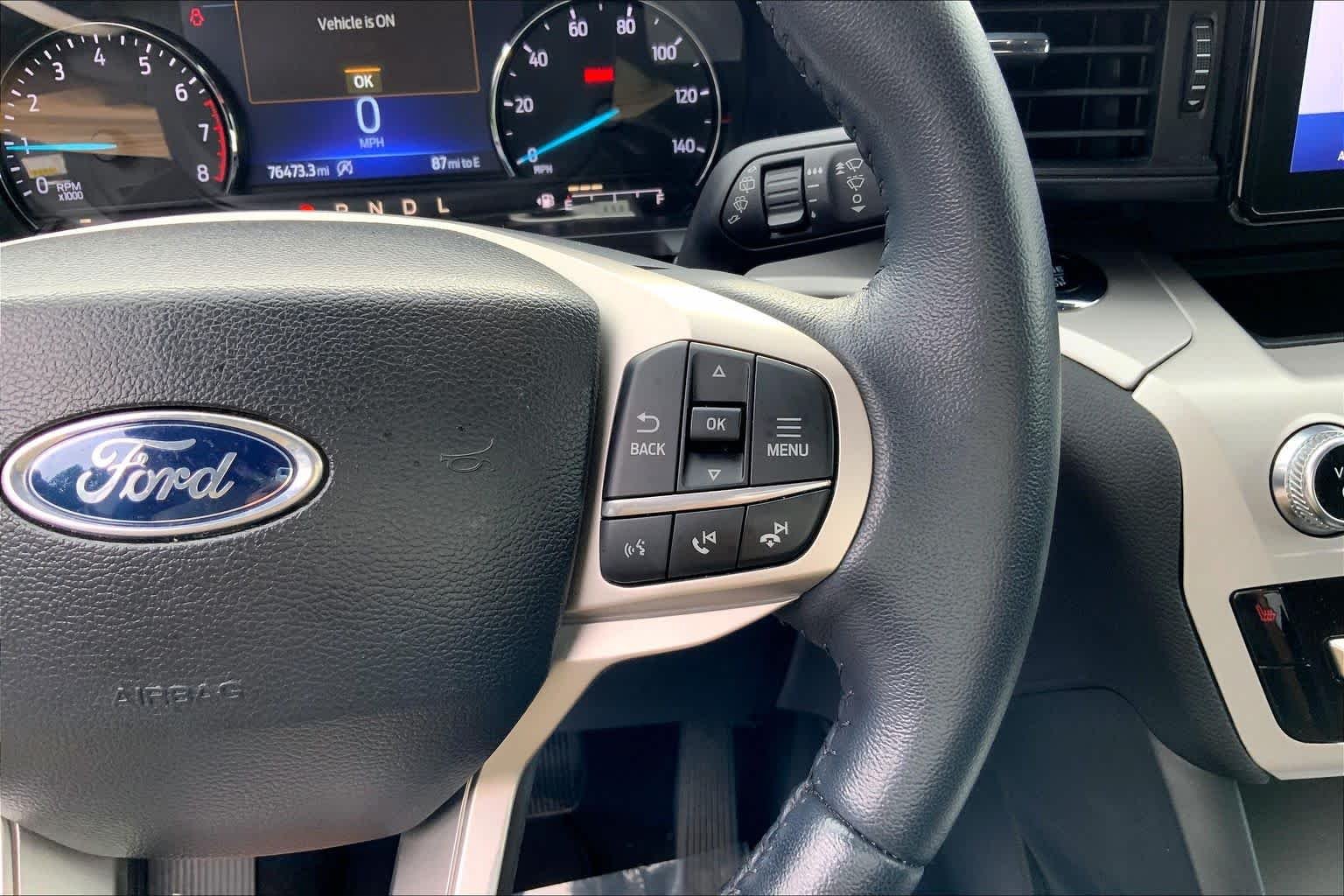 Used 2023 Carbonized Gray Metallic Ford XLT image 24