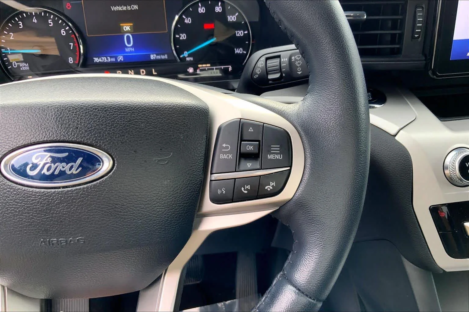 Used 2023 Carbonized Gray Metallic Ford XLT image 24