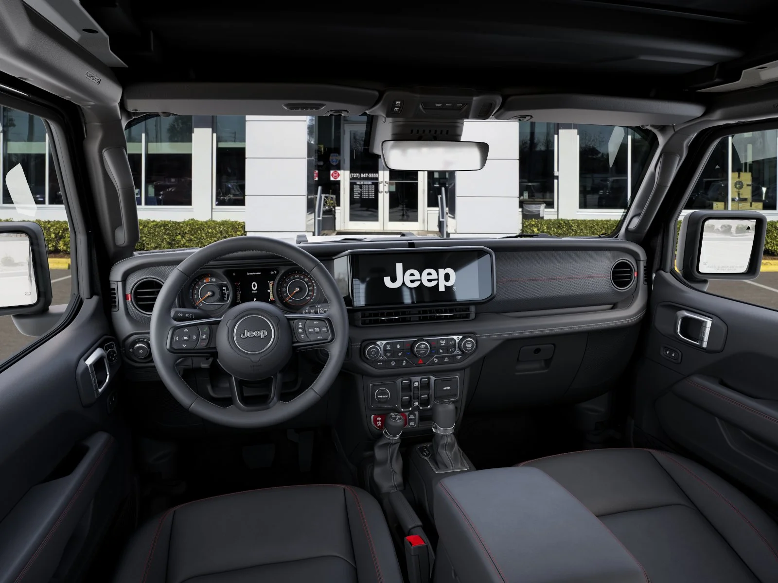 New 2026 Granite Crystal Metallic Clear-Coat Exterior Paint Jeep Rubicon X image 43