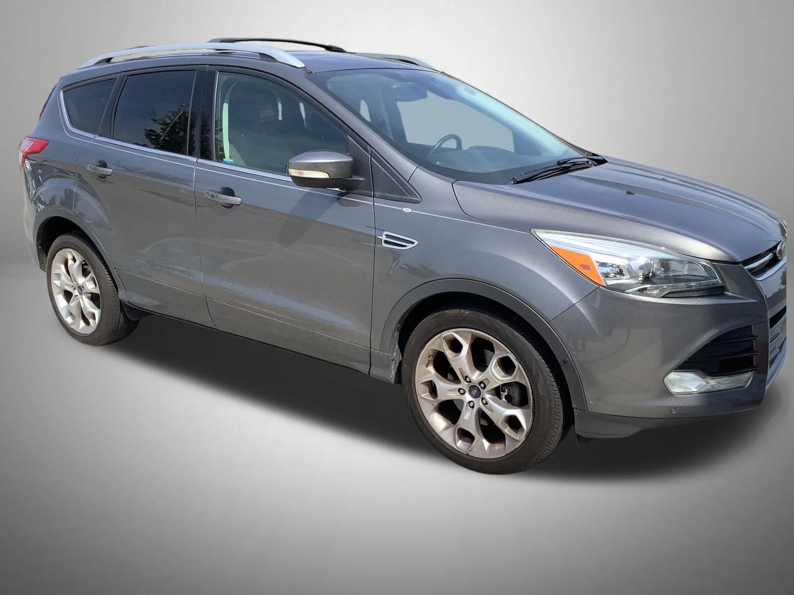 Used 2013 Gray Ford Titanium image 4