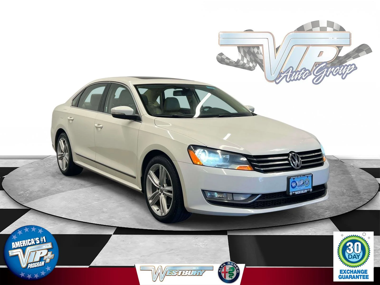 Used 2015 Candy White Volkswagen 1.8T SE image 1