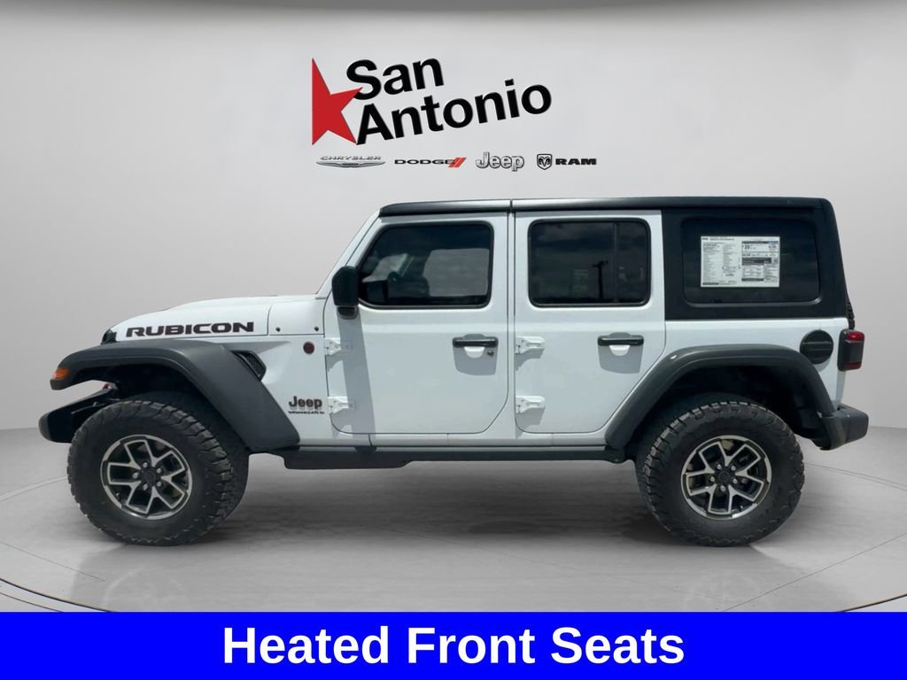 New 2026 Bright White Clearcoat Jeep Rubicon image 8