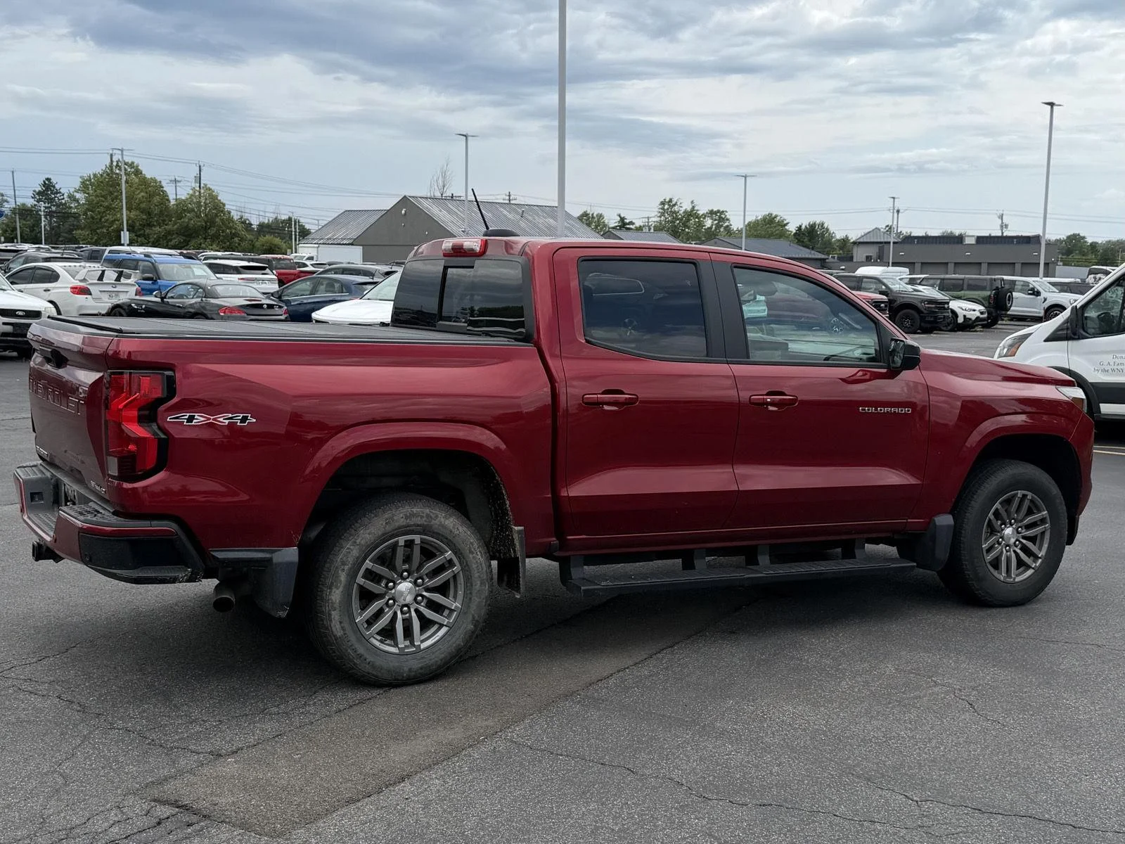 Used 2023 Radiant Red Tintcoat Chevrolet 4WD LT image 5