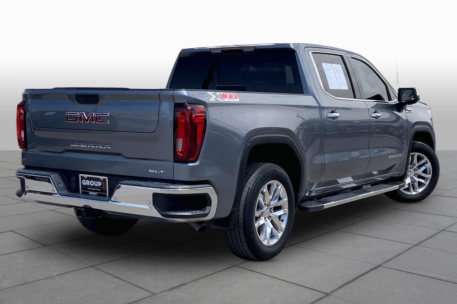 Used 2021 Satin Steel Metallic GMC SLT image 13