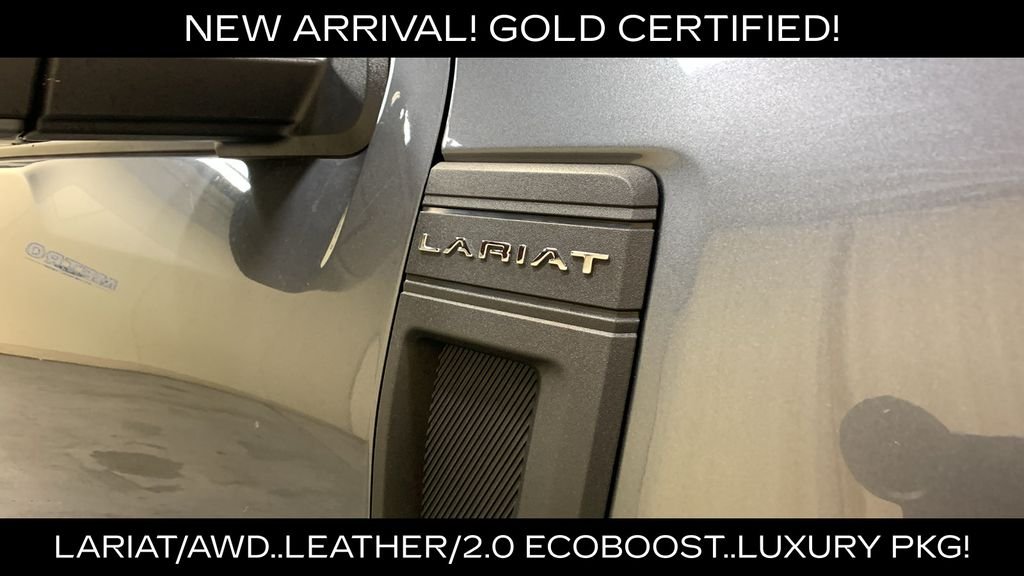 Certified Used 2022 Gray Metallic Ford Lariat image 10