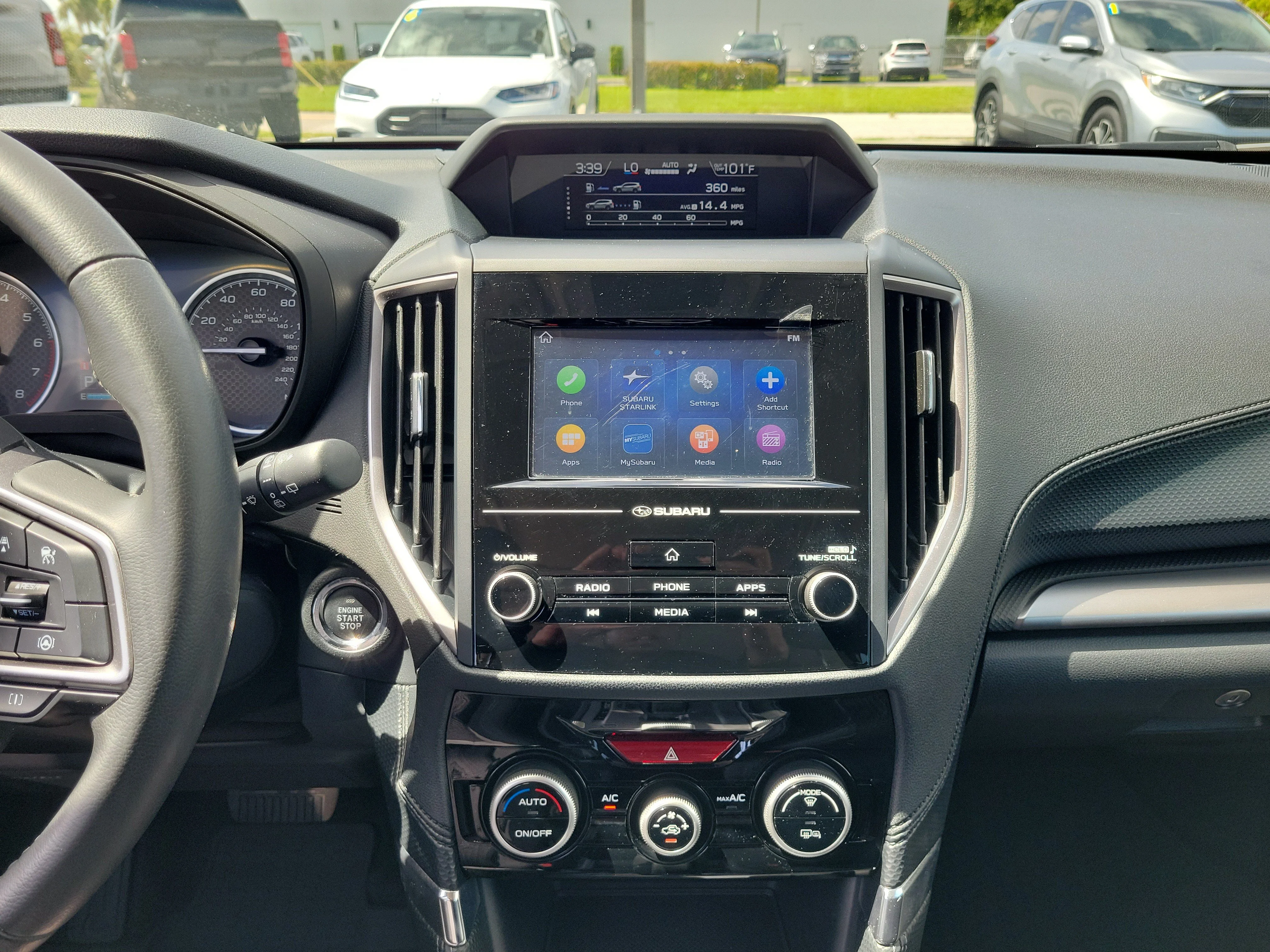 Used 2024 Crystal White Pearl Subaru Premium image 18