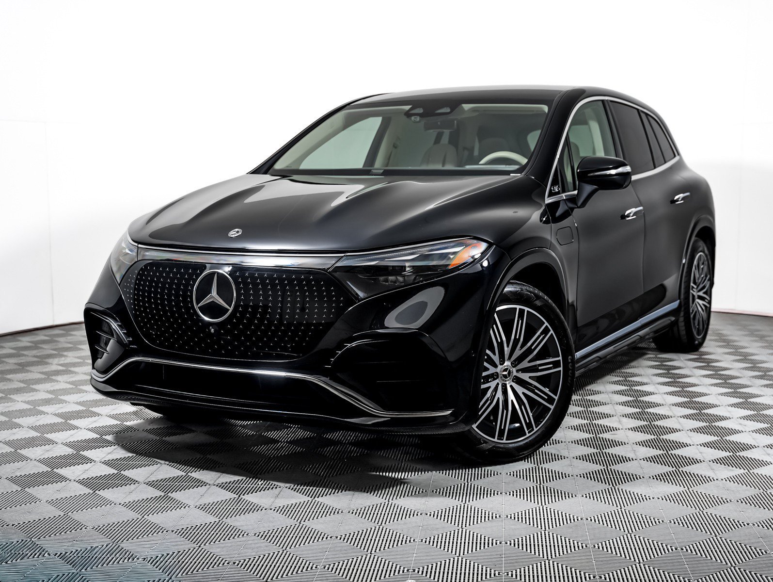 Certified Used 2023 Black Mercedes-Benz EQS 450+ SUV image 1