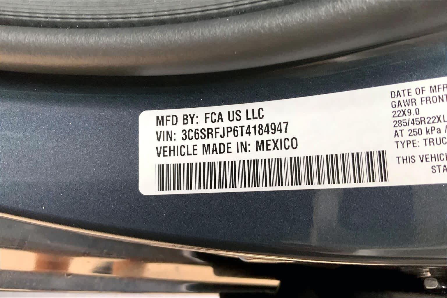 New 2026 Forged Blue Metallic Exterior Paint RAM Laramie image 18