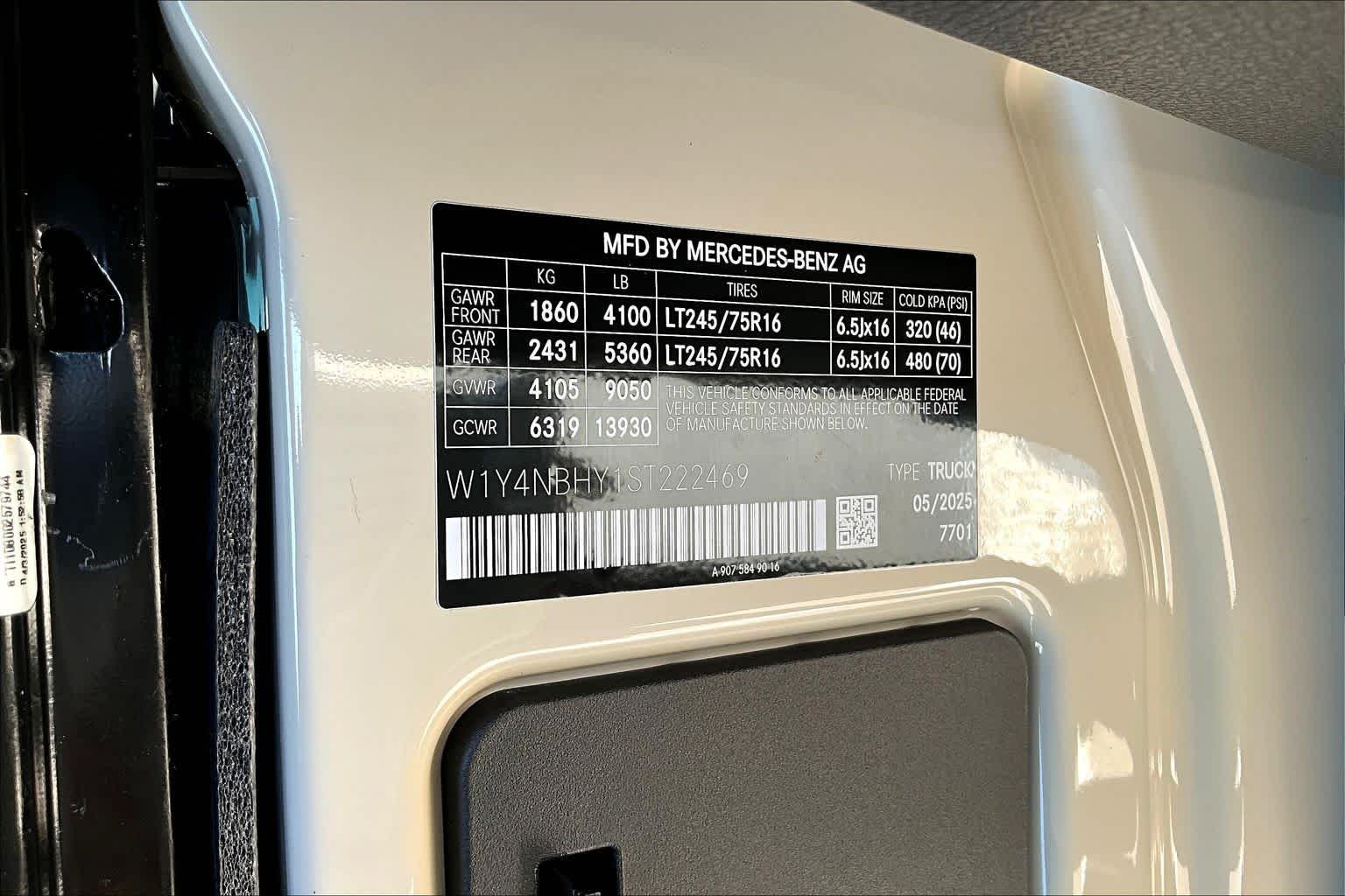 2025 Mercedes-Benz Sprinter Cargo Van Base - Photo 21