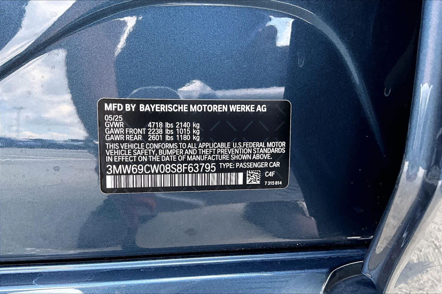 Used 2025 Arctic Race Blue Metallic BMW 330i image 34