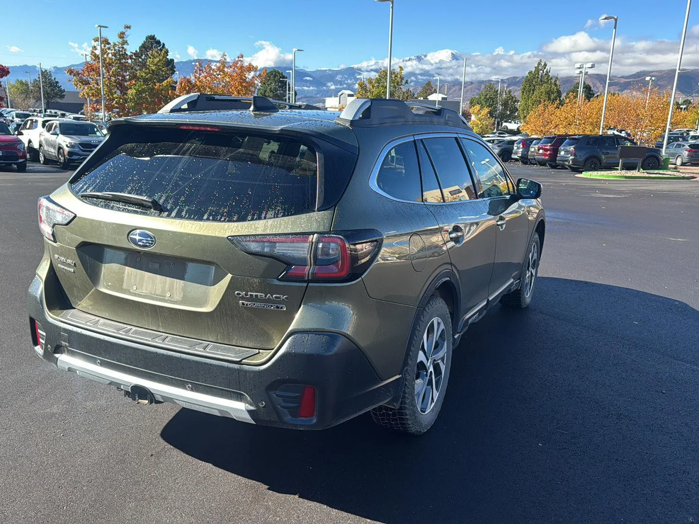 Used 2020 GREEN SUBARU TOURING XT image 6