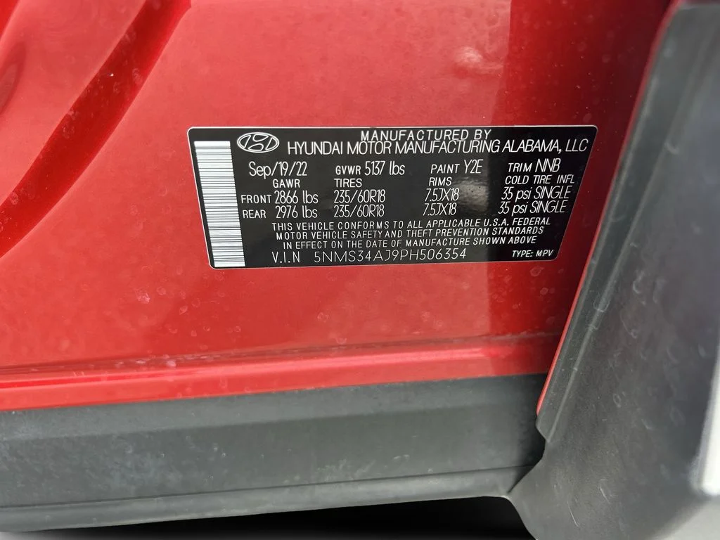 Used 2023 Red Hyundai SEL image 40