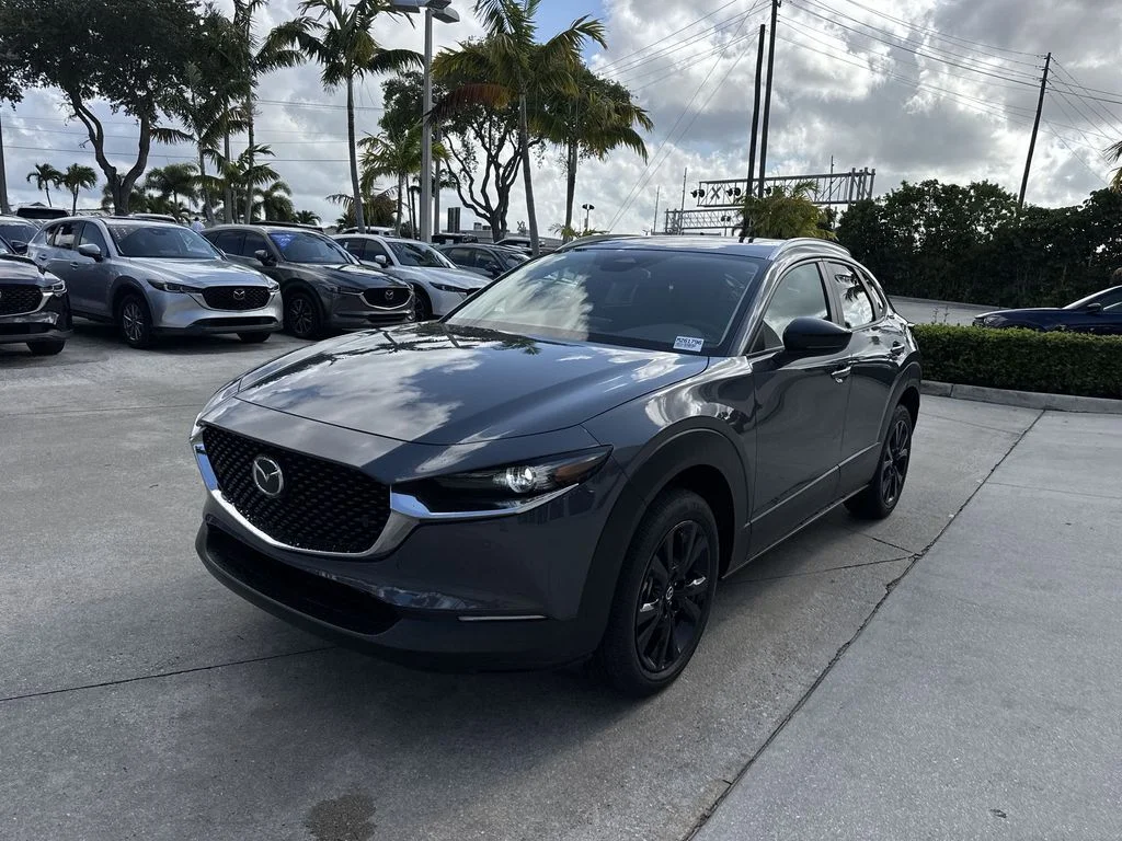 New 2026 Gray Metallic Mazda 2.5 S Carbon Edition AWD image 9