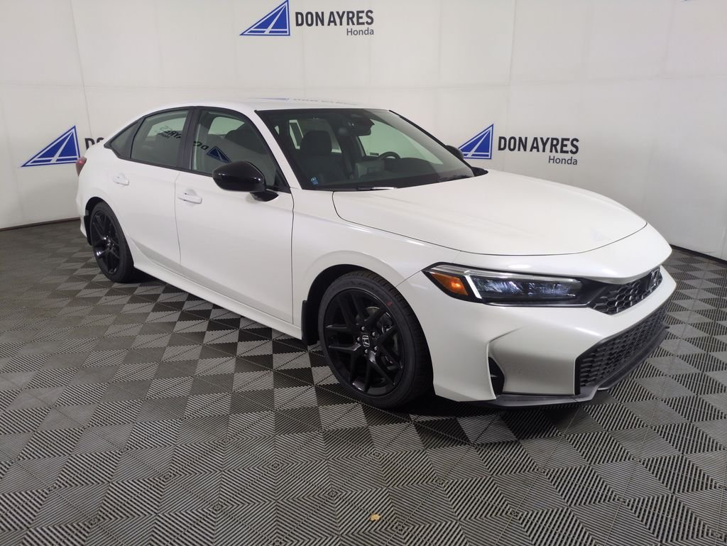 New 2026 Platinum White Pearl Honda Sport image 7