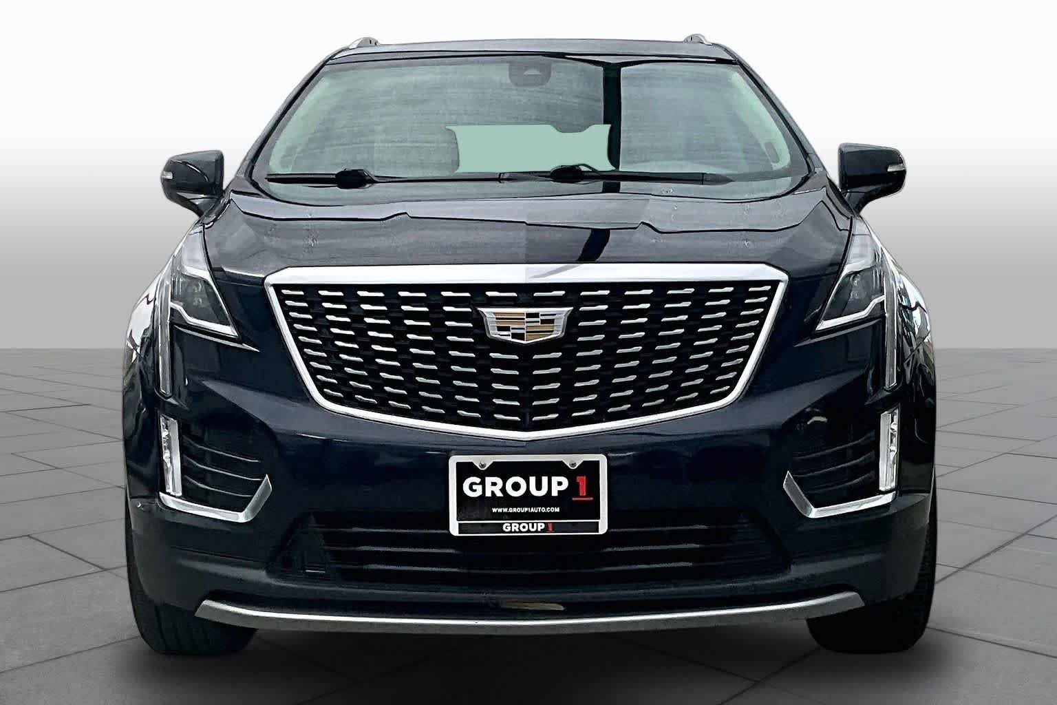 Used 2021 Dark Moon Blue Metallic Cadillac FWD Premium Luxury image 4