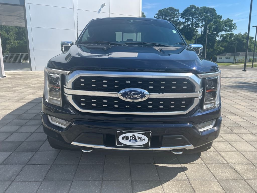 Used 2023 Blue Metallic Ford Platinum image 9