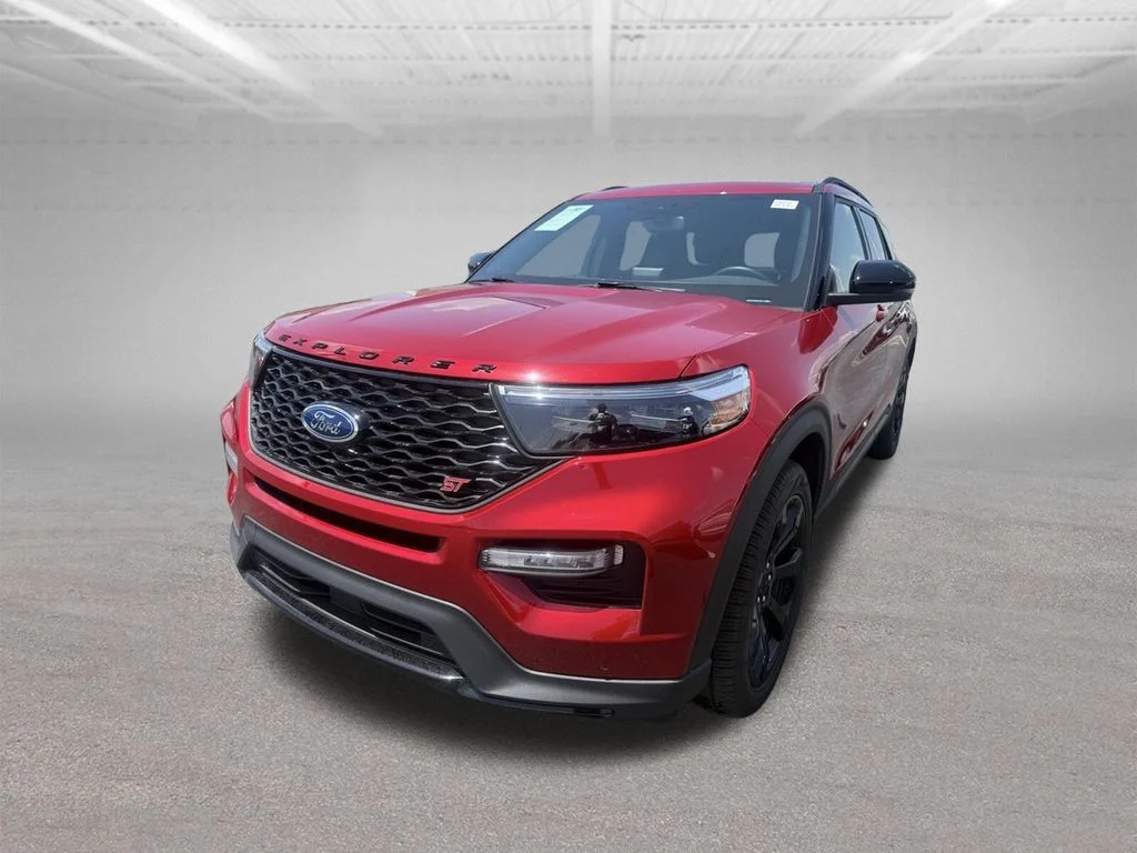 Certified Used 2023 Red Metallic Ford ST image 12