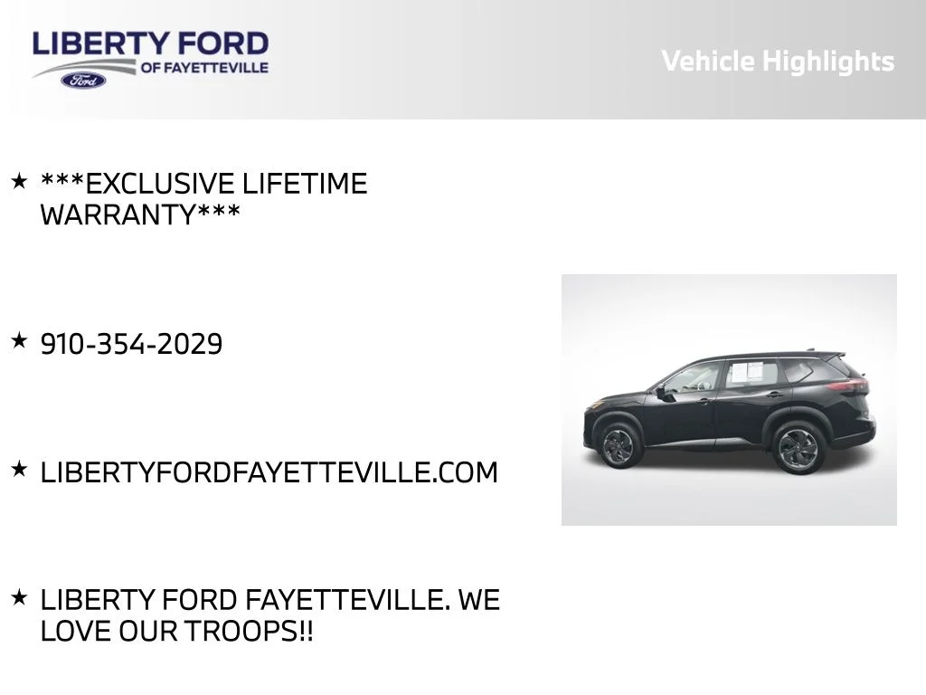 Certified Used 2025 Black Nissan SV image 5
